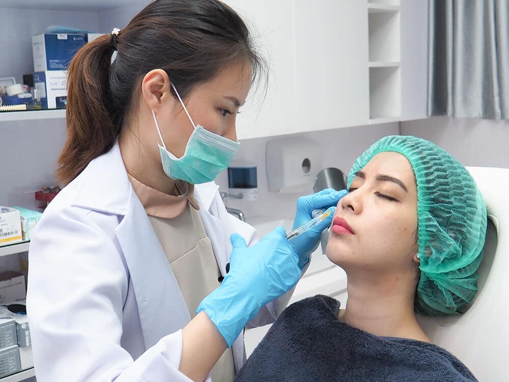 ฉีดโบท็อก-botulax-ริ้วรอยใต้ตา