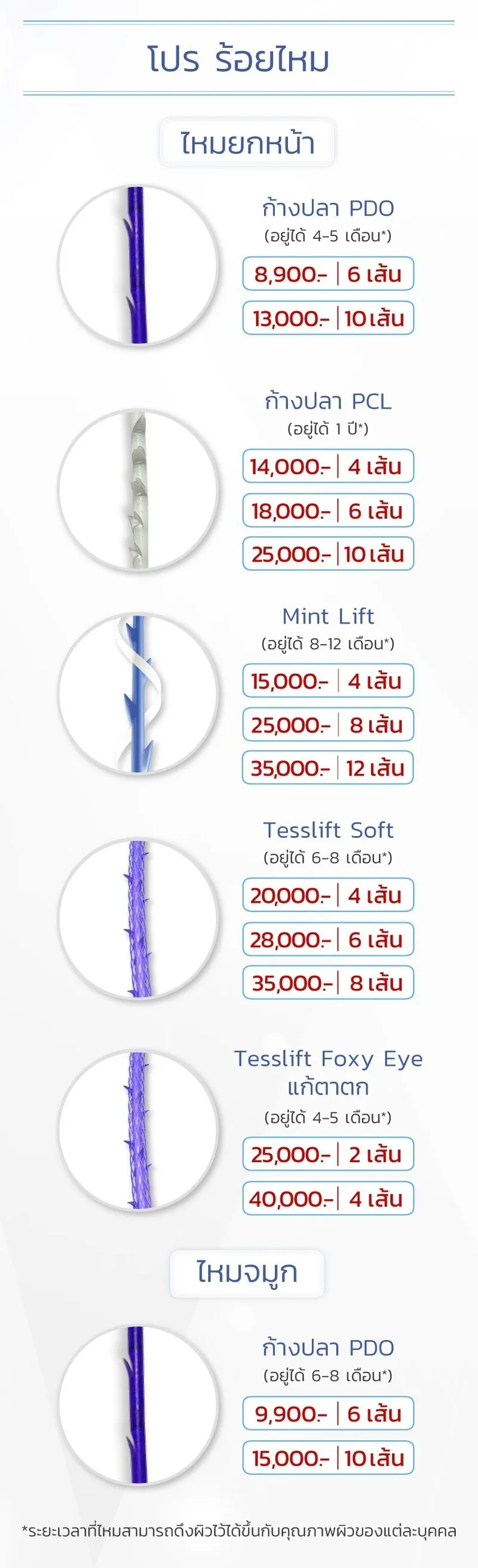 ราคาร้อยไหม