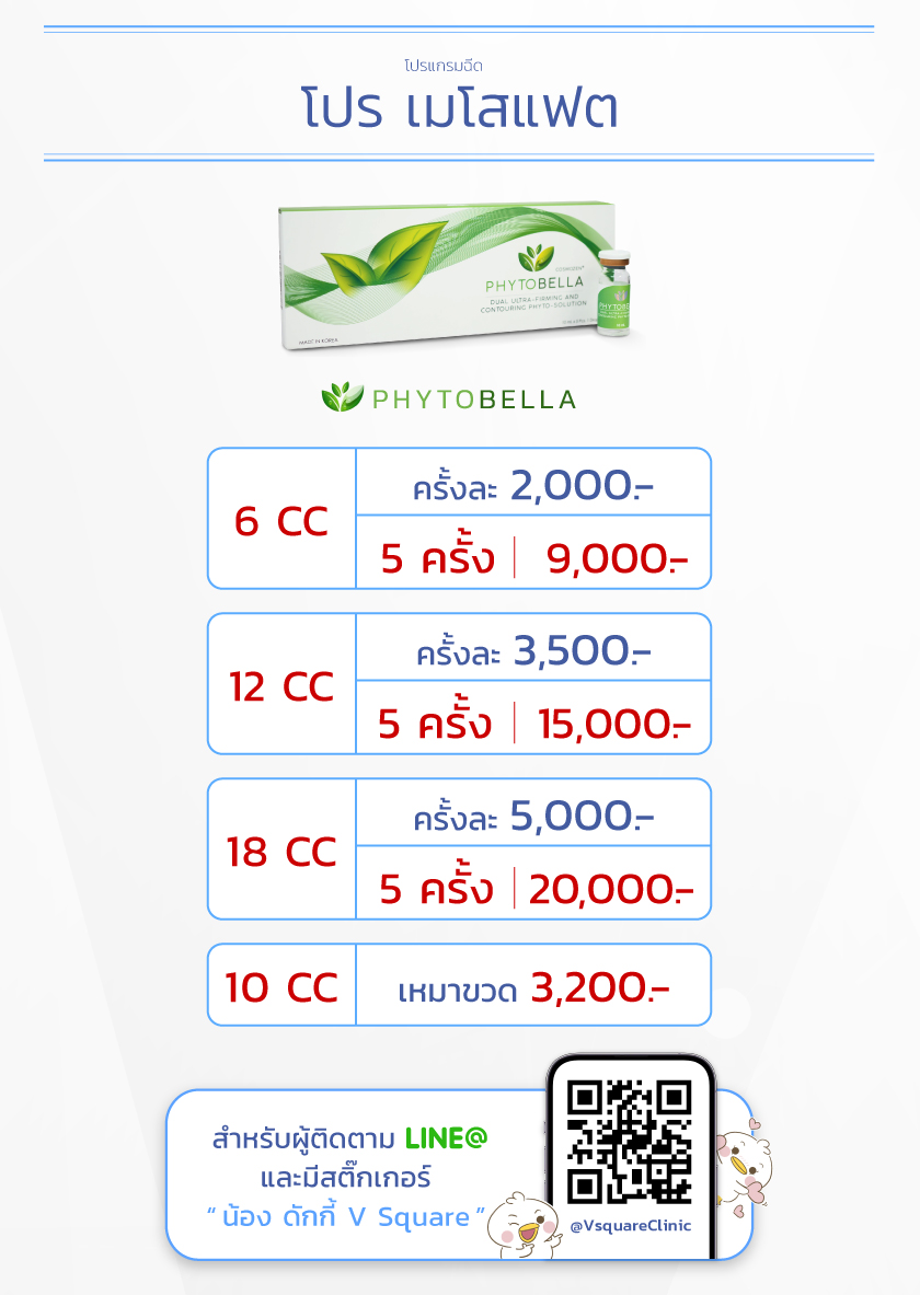เมโสแฟตราคาโปรโมชั่น