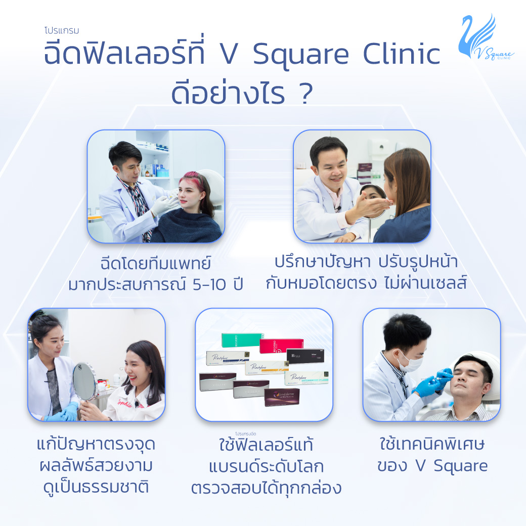 ฉีดฟิลเลอร์ใต้ตาที่ไหนดี โดยหมอโต้ง หมอเอก หมอแพร หมอบาส