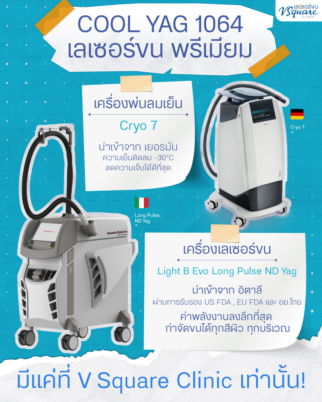 โปรแกรม Cool Yag 1064