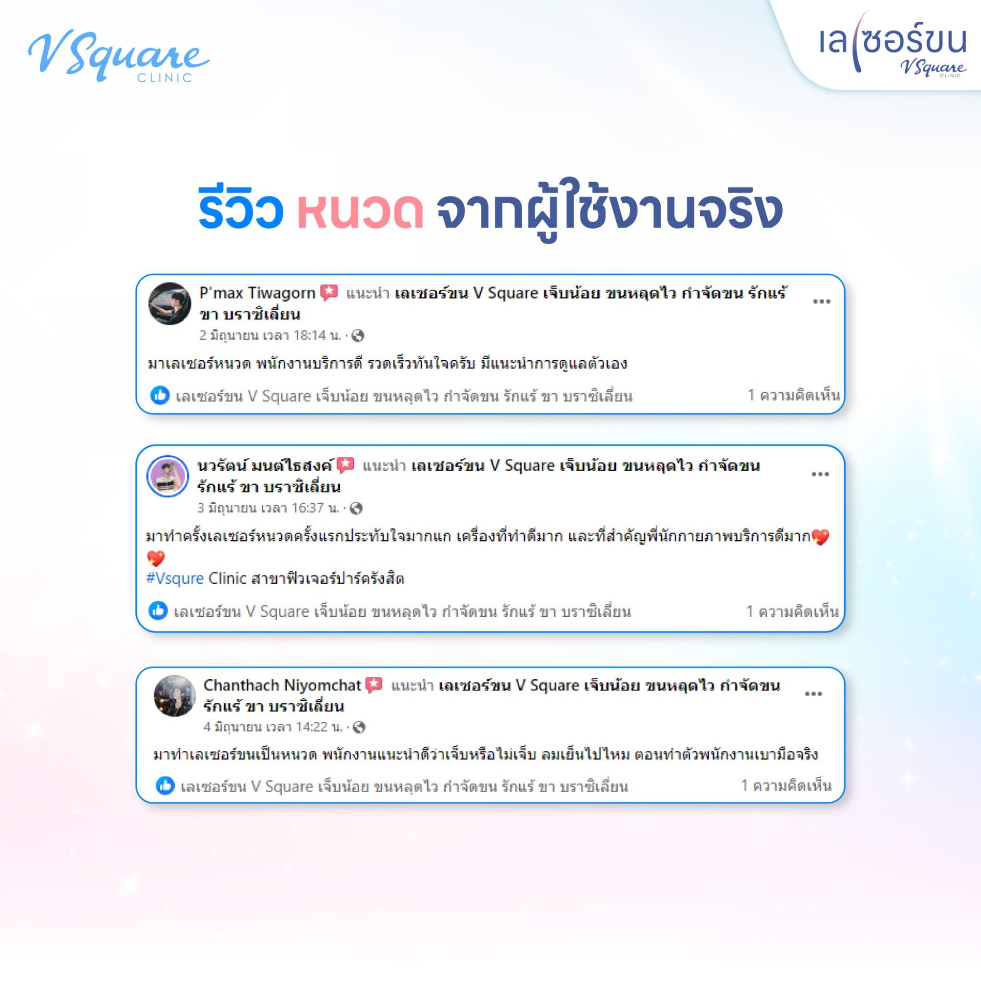 รีวิวเลเซอร์หนวด