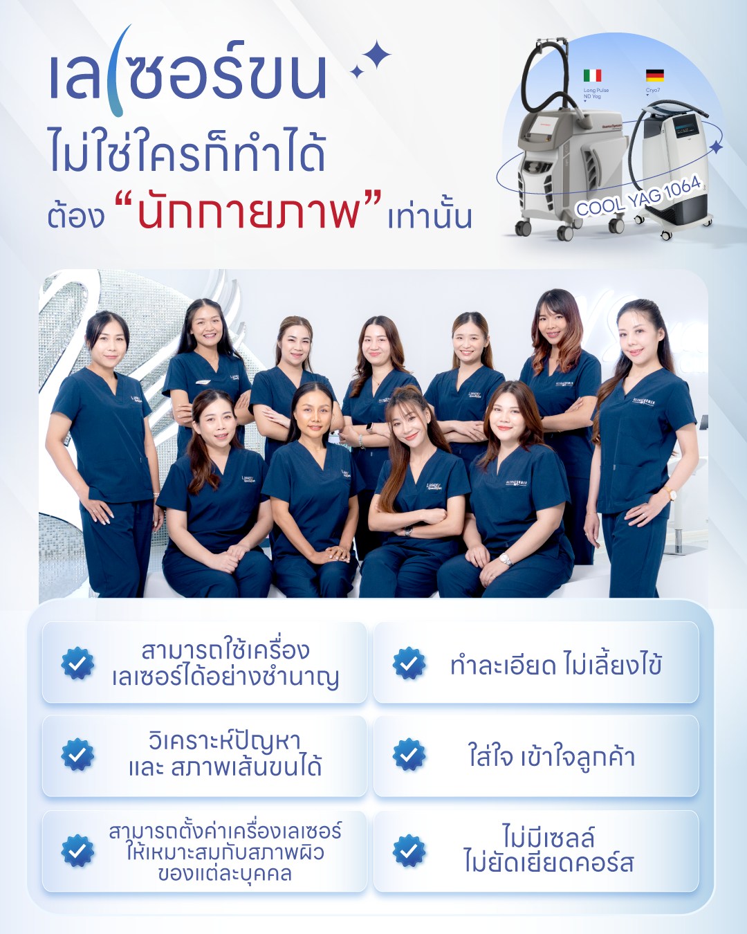 เลเซอร์ขนที่ไหนดี