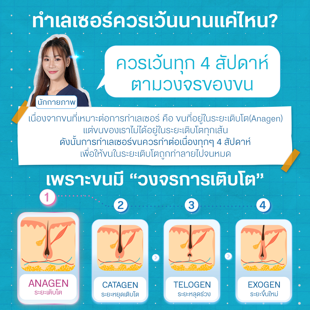 Whole Bikini Laser ต้องทำกี่ครั้ง