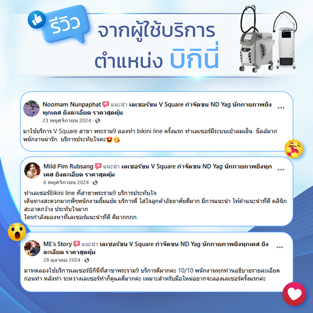 รีวิวเลเซอร์บิกินี่