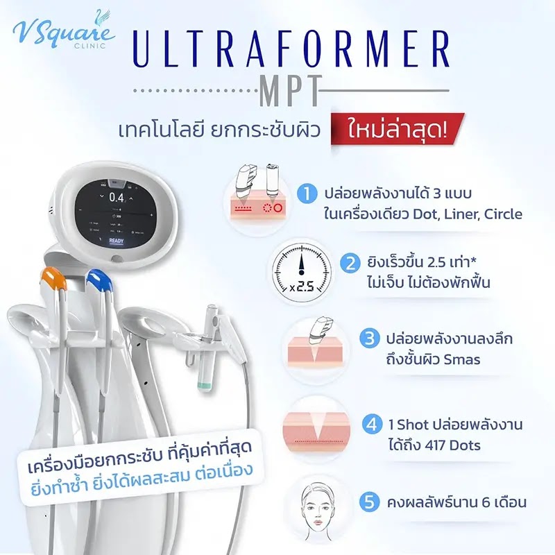 จุดเด่น Ultraformer MPT